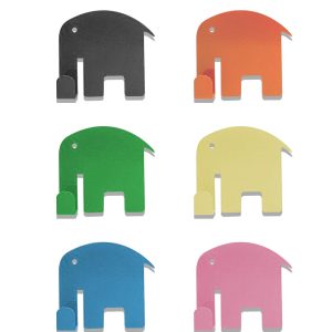 آویز حوله تکی مدل فیلو بسته 6 تایی